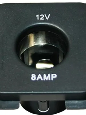 Vrácení Zdarma Zásuvka C-line 12V černá