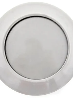 Tlačný knoflík s rozetou Push-Lock, světle šedá Sleva
